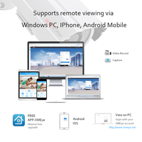 4CH DVR System CCTV 2 sztuk kamery 1080P 2MP nadzór wideo 4CH 5 w 1 DVR podczerwieni AHD 1200 TVcctv aparat bezpieczeństwa zestaw do organizacji 5